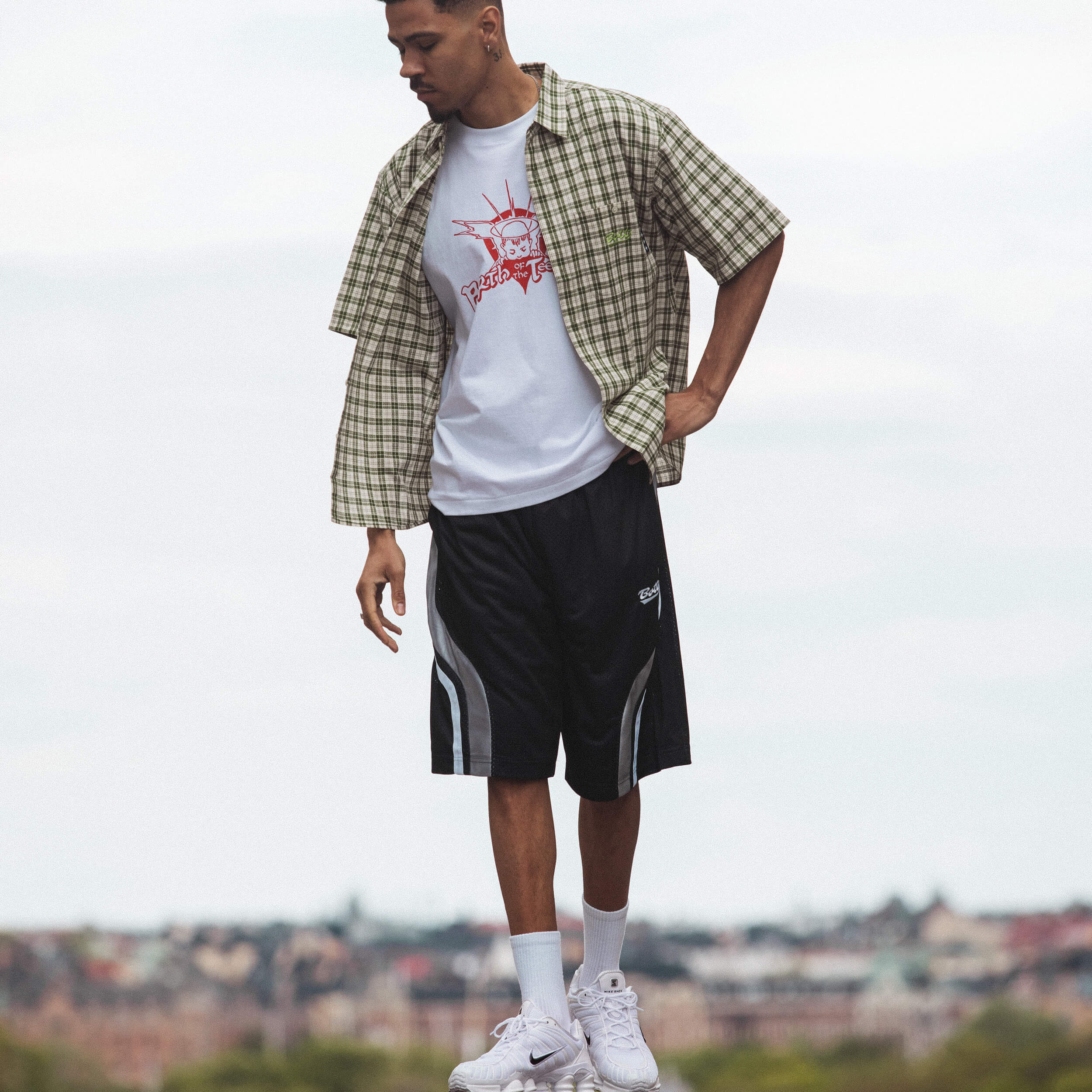 Plaid Short Sleeve Shirt - Image 4