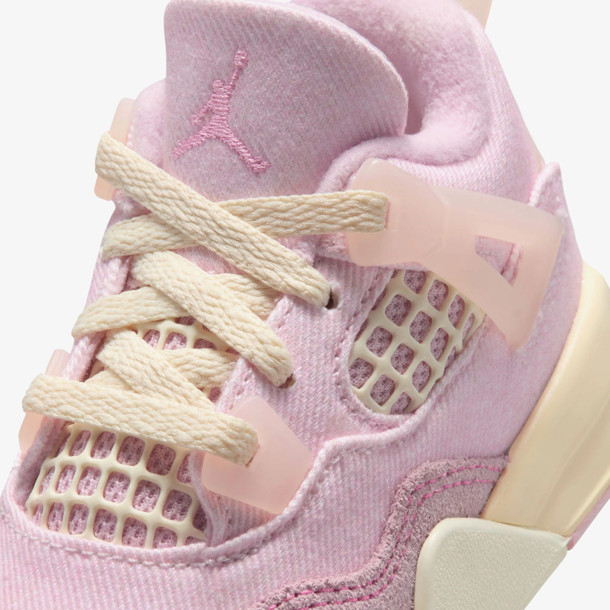 Jordan 4 Retro "Pearl Pink and Iced Carmine" (TD) - Image 6