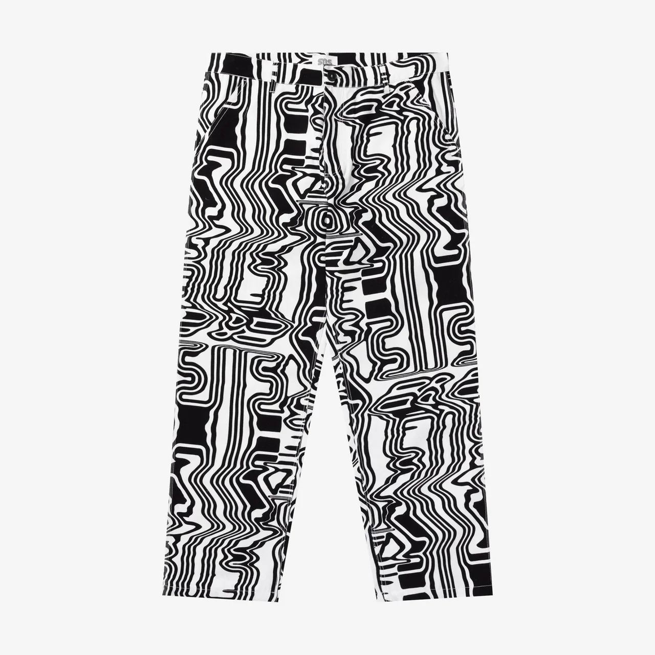 Distorted Straight Leg Pant