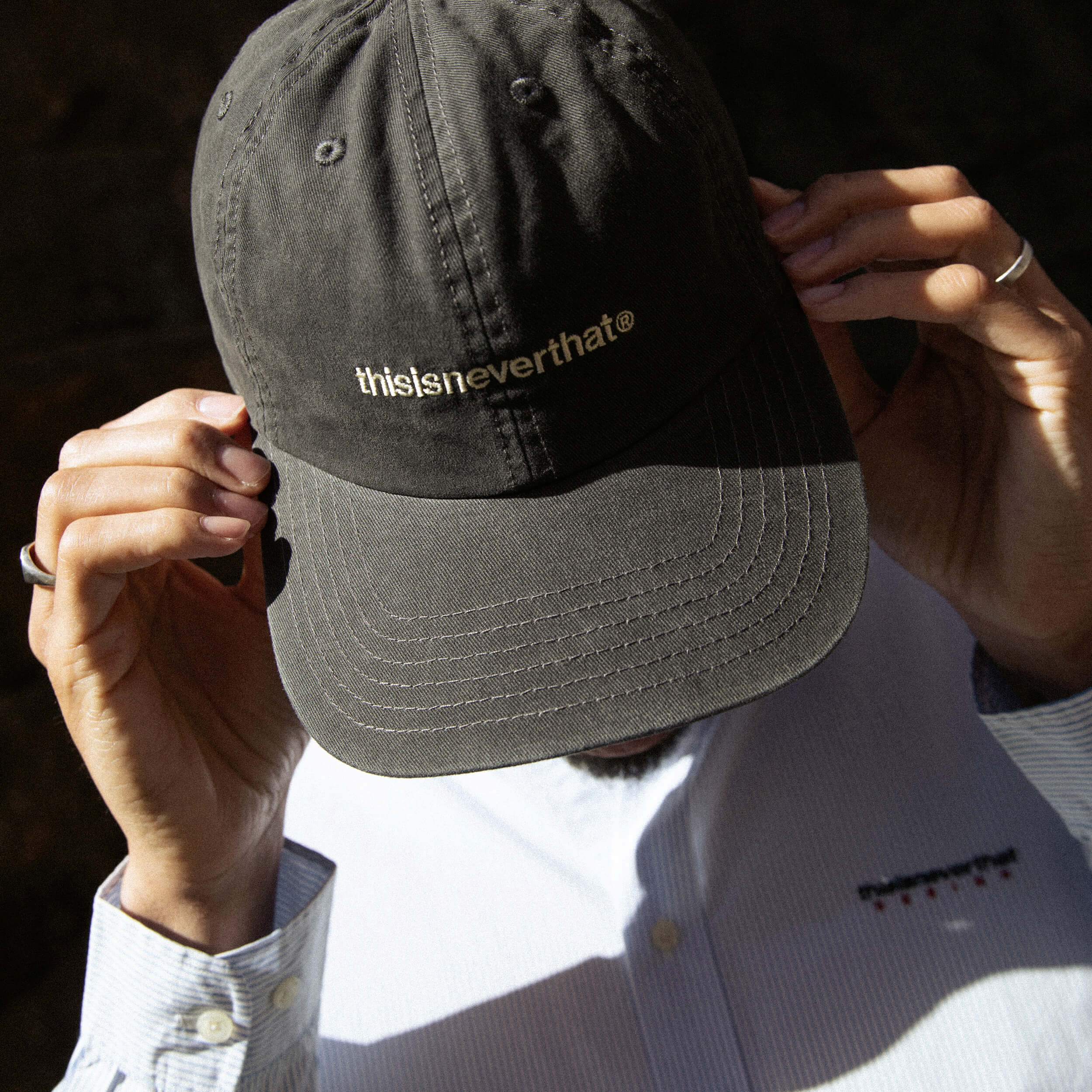 Washed T-Logo Cap - Image 4